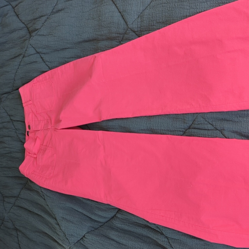 J. Crew Vibrant Hot Pink/Red Trousers
